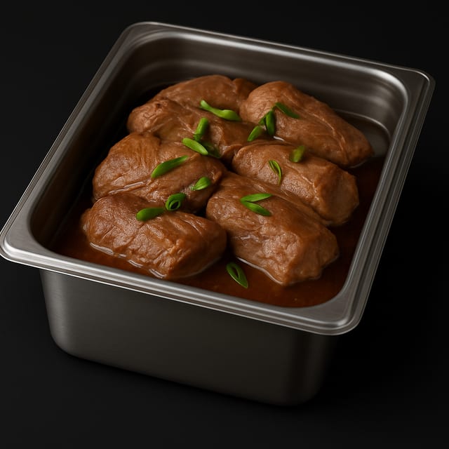 Kalua pig Half pan serves 12 people.