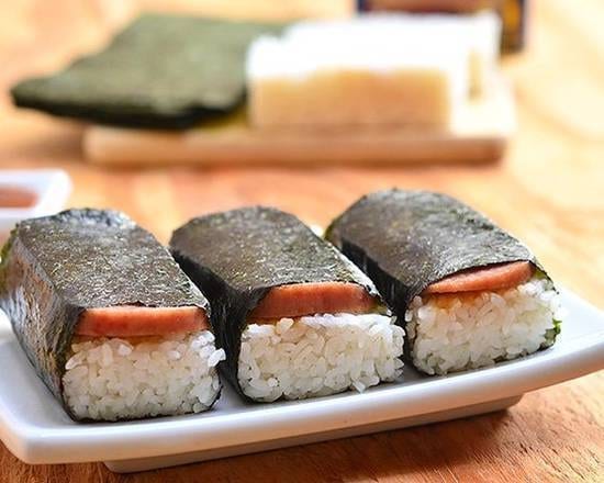 Spam Musubi breakfast.